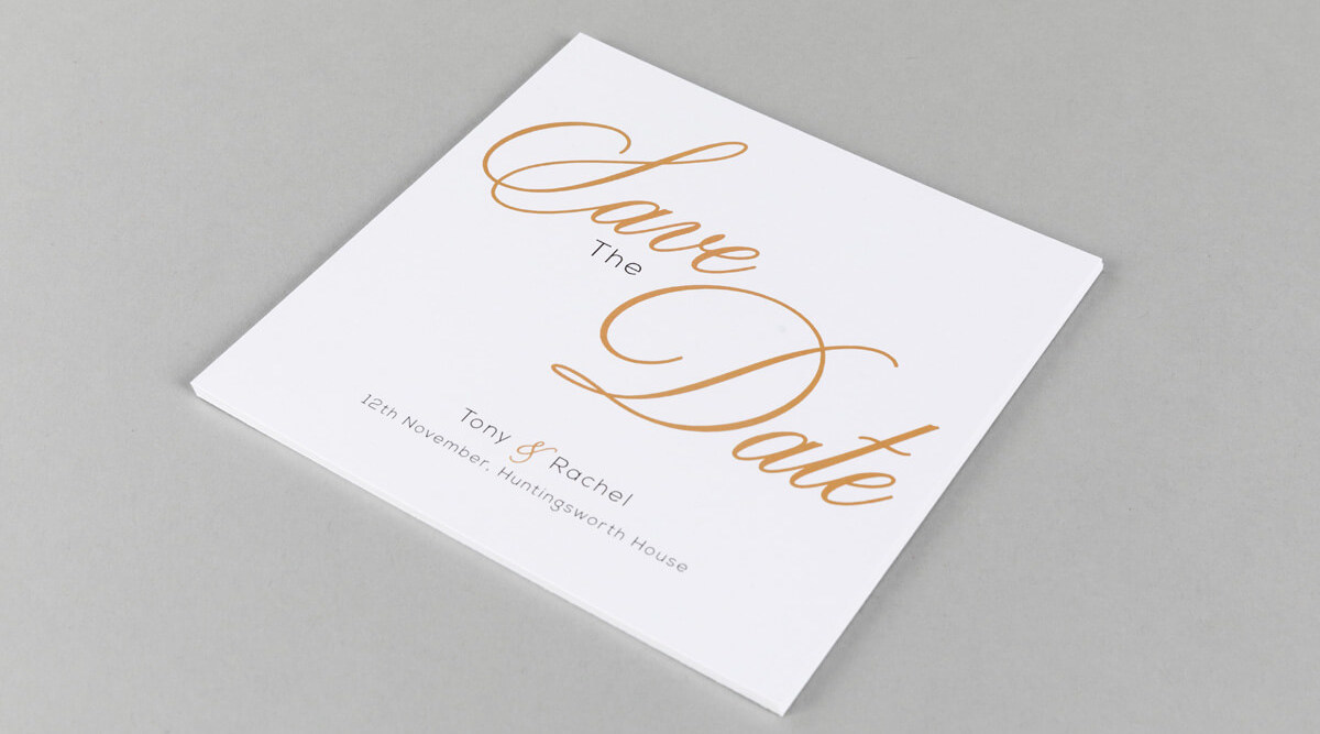 Wedding Save the Date Cards, Flat Save the Date Cards