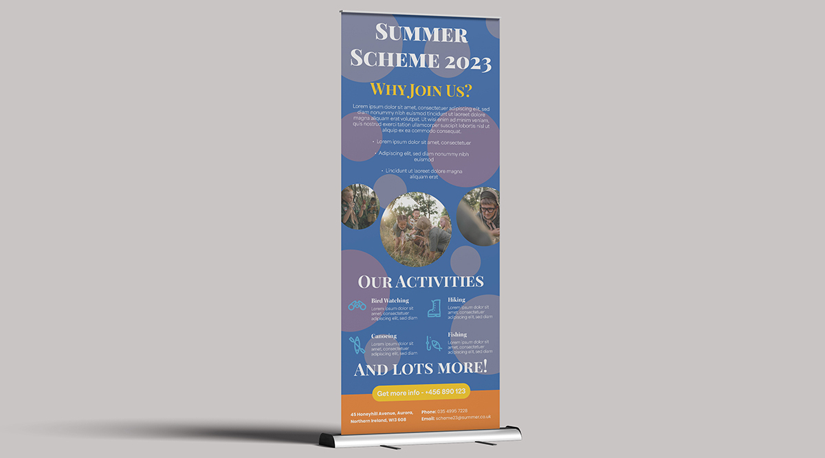 School Roll Up Banners